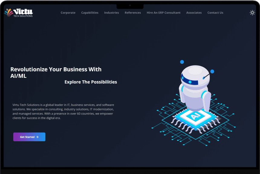 Virtu Tech Redesign